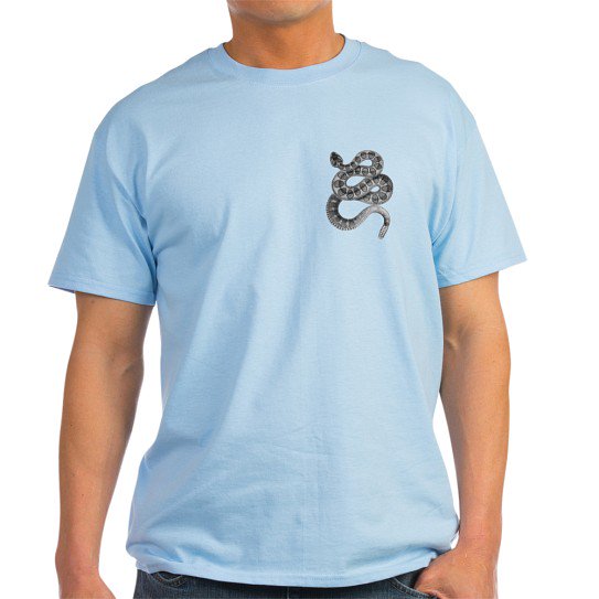 CafePress - Rattlesnake Dark T Shirt - Men's Classic Cotton T-Shirts