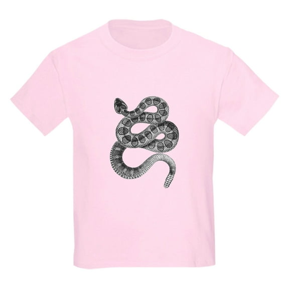 CafePress - Rattlesnake Kids Light T Shirt - Light T-Shirt Kids XS-XL