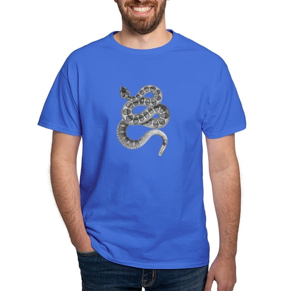 CafePress - Rattlesnake Light T Shirt - Men's Classic Graphic Cotton T-Shirt