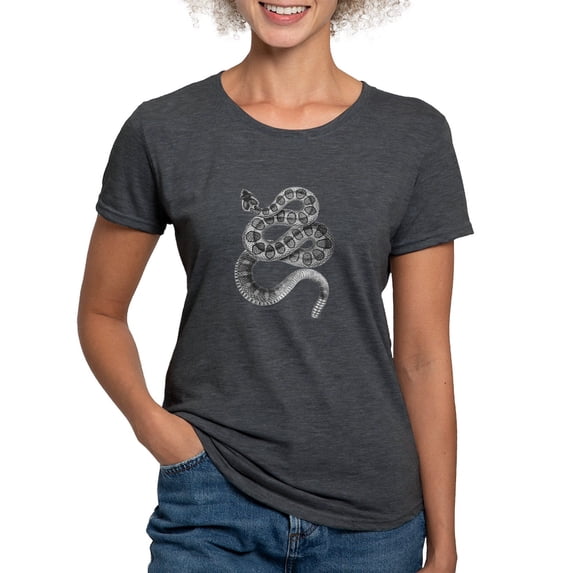 CafePress - Rattlesnake Womens Tri Blend T Shirt - Womens Tri-blend T-Shirt