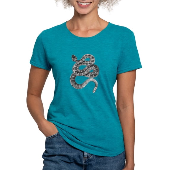 CafePress - Rattlesnake Womens Tri Blend T Shirt - Womens Tri-blend T-Shirt