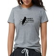 thumbnail image 1 of CafePress - Raven Lunatic Halloween T Shirt - Womens Tri-blend T-Shirt, 1 of 1