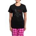 thumbnail image 1 of CafePress - Raven Pajamas - Women's Short Sleeve Print T-Shirt and Pants Dark Cotton Pajama Set, 1 of 7