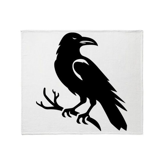 CafePress - Raven - Soft Fleece Throw Blanket, 50"x60" for All Ages