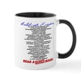 thumbnail image 1 of CafePress - Read A Banned Book! Mug - 11 oz Ceramic Mug - Novelty Coffee Tea Cup, 1 of 4