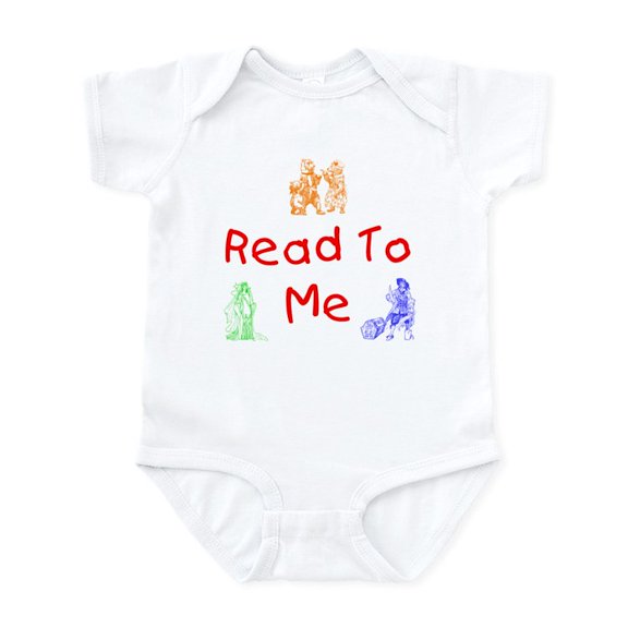 CafePress - Read Storybook Infant Bodysuit - Baby Light Bodysuit, Size Newborn - 24 Months