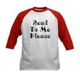 thumbnail image 1 of CafePress - Read To Me Fun Kids Baseball Jersey - Kids Cotton Baseball Jersey, 3/4 Sleeve Shirt, 1 of 4