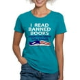 thumbnail image 1 of CafePress - Readbannedbooksdark Women's Deluxe T Shirt - Womens Tri-blend T-Shirt, 1 of 4