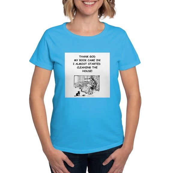 CafePress - Reader T Shirt - Women's Traditional Fit Dark T-Shirt