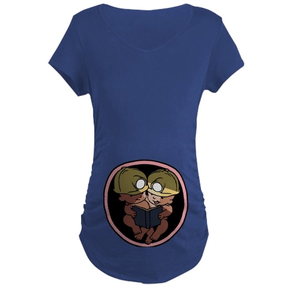 CafePress - Reading Is Fundamental Maternity Dark T Shirt - Maternity Dark T-Shirt