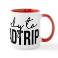 thumbnail image 1 of CafePress - Ready To Roadtrip - 11 oz Ceramic Mug - Novelty Coffee Tea Cup, 1 of 6
