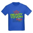 thumbnail image 1 of CafePress - Ready To Win Baseball T Shirt - Dark T-Shirt Kids XS-XL, 1 of 4