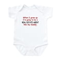 thumbnail image 1 of CafePress - Real Estate Agent (Like My Daddy) Infant Bodysuit - Baby Light Bodysuit, Size Newborn - 24 Months, 1 of 4