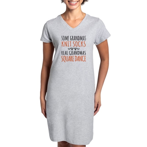 CafePress - Real Grandmas Square Dance - Women's Nightshirt