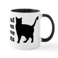 thumbnail image 1 of CafePress - Real Men Love Cats - 11 oz Ceramic Mug - Novelty Coffee Tea Cup, 1 of 6
