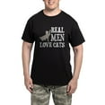 thumbnail image 1 of CafePress - Real Men Love Cats Pajamas - Men's Dark Loose Fit Cotton Pajama Set, 1 of 7