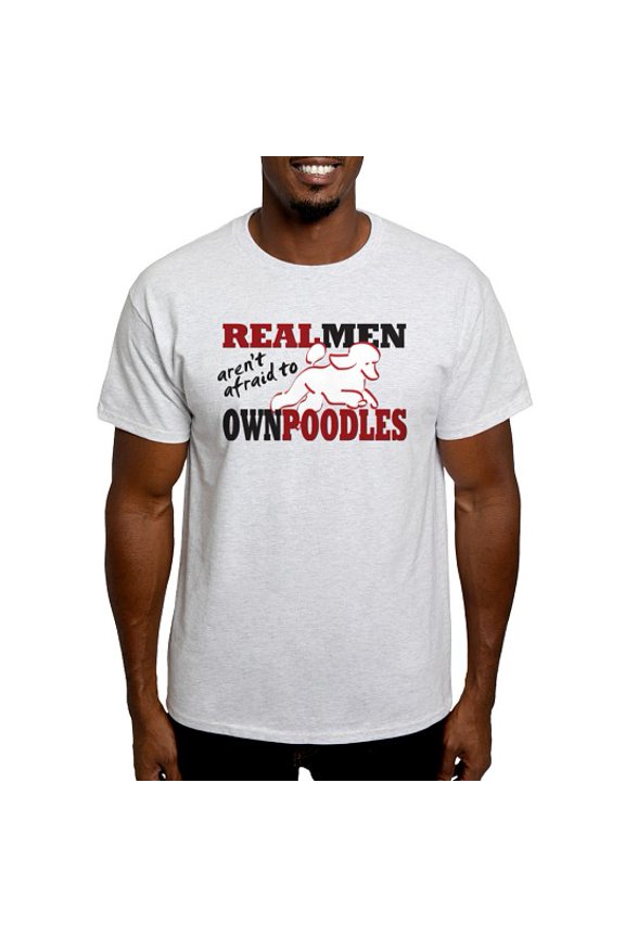 - Real Men T Shirt - Men's Classic Cotton T-Shirts