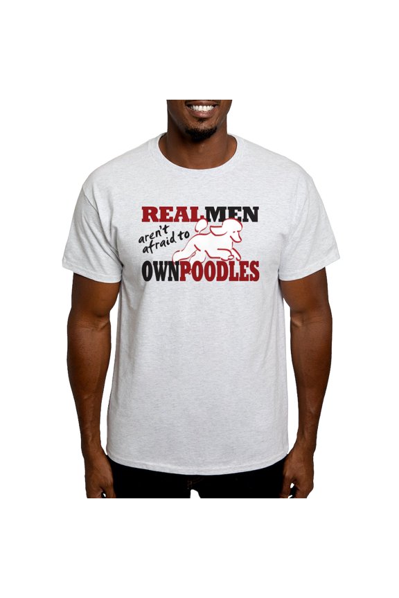 - Real Men T Shirt - Men's Classic Graphic T-Shirt