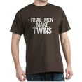 thumbnail image 1 of CafePress - Real Men Twins T Shirt - Men's Classic Graphic Cotton T-Shirt, 1 of 4