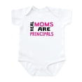 thumbnail image 1 of CafePress - Real Moms Are Principals Body Suit - Baby Light Bodysuit, Size Newborn - 24 Months, 1 of 4