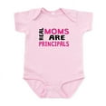 thumbnail image 1 of CafePress - Real Moms Are Principals Body Suit - Baby Light Bodysuit, Size Newborn - 24 Months, 1 of 4