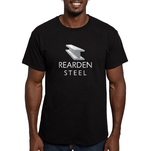 CafePress - Rearden Steel Men's Fitted T Shirt (Dark) - Men's Fitted T-Shirt