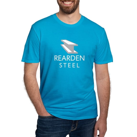 CafePress - Rearden Steel Men's Fitted T Shirt (Dark) - Men's Fitted T-Shirt