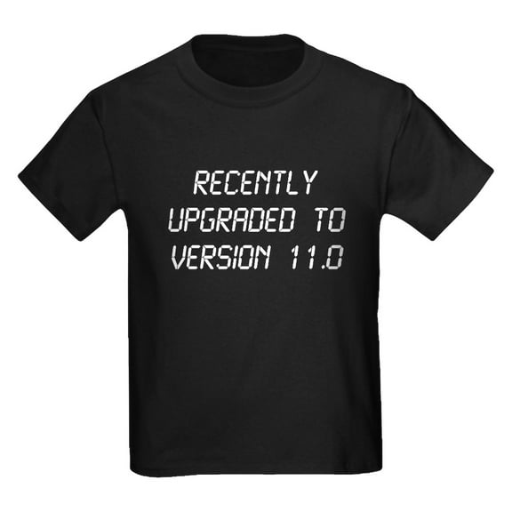 CafePress - Recently Upgraded Funny 11Th Birthday T Shirt - Dark T-Shirt Kids XS-XL