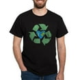 thumbnail image 1 of CafePress - Recycle Earth Heart Dark T Shirt - Men's Classic Graphic Cotton T-Shirt, 1 of 4
