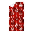 thumbnail image 1 of CafePress - Red And White Christmas Ornaments - Large Beach Towel, Soft 30"x60" Towel with Unique Design, 1 of 3