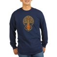 thumbnail image 1 of CafePress - Red And Yellow Guitar Tree Of Life Long Sleeve T-S - Long Sleeve Dark T-Shirt, 1 of 1