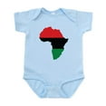 thumbnail image 1 of CafePress - Red, Black And Green Africa Flag Body Suit - Baby Light Bodysuit, Size Newborn - 24 Months, 1 of 4
