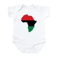 thumbnail image 1 of CafePress - Red, Black And Green Africa Flag Body Suit - Baby Light Bodysuit, Size Newborn - 24 Months, 1 of 4