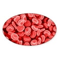 thumbnail image 1 of CafePress - Red Blood Cells, SEM - Sticker (Oval), 1 of 1