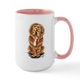thumbnail image 1 of CafePress - Red Chow Sock Large Mug - 15 oz Ceramic Large White Novelty Mug, 1 of 4