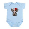 thumbnail image 1 of CafePress - Red Day Of The Dead Sugar Skull Baby Elephant Body - Baby Light Bodysuit, Size Newborn - 24 Months, 1 of 4