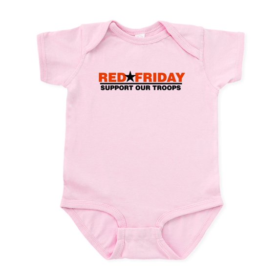 CafePress - Red Friday Infant Bodysuit - Baby Light Bodysuit, Size Newborn - 24 Months