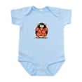 thumbnail image 1 of CafePress - Red Hawaiian Penguin Infant Bodysuit - Baby Light Bodysuit, Size Newborn - 24 Months, 1 of 4