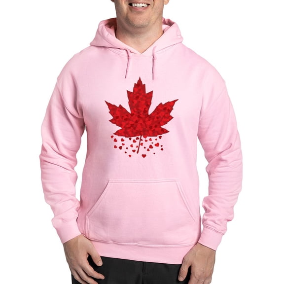 CafePress - Red Maple Leaf Hooded Sweatshirt - Pullover Hoodie, Hooded Sweatshirt