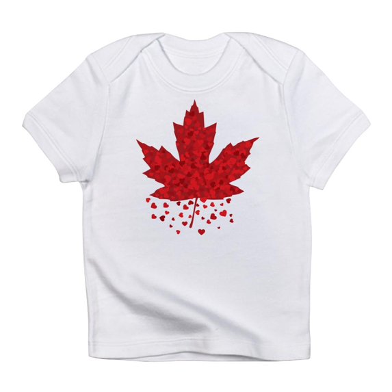 CafePress - Red Maple Leaf Infant T Shirt - Infant T-Shirt