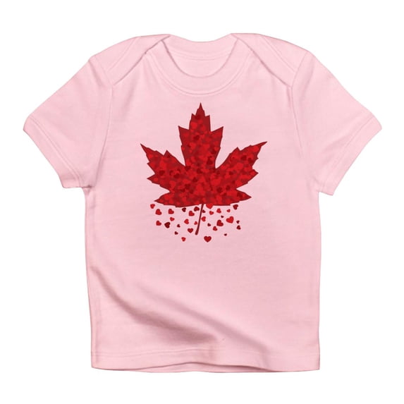 CafePress - Red Maple Leaf Infant T Shirt - Infant T-Shirt