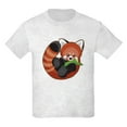 thumbnail image 1 of CafePress - Red Panda Kids Light T Shirt - Light T-Shirt Kids XS-XL, 1 of 4