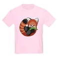 thumbnail image 1 of CafePress - Red Panda Kids Light T Shirt - Light T-Shirt Kids XS-XL, 1 of 4