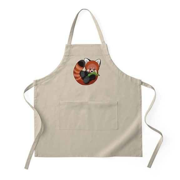 CafePress - Red Panda - Kitchen Apron with Pockets, Grilling Apron, Baking Apron