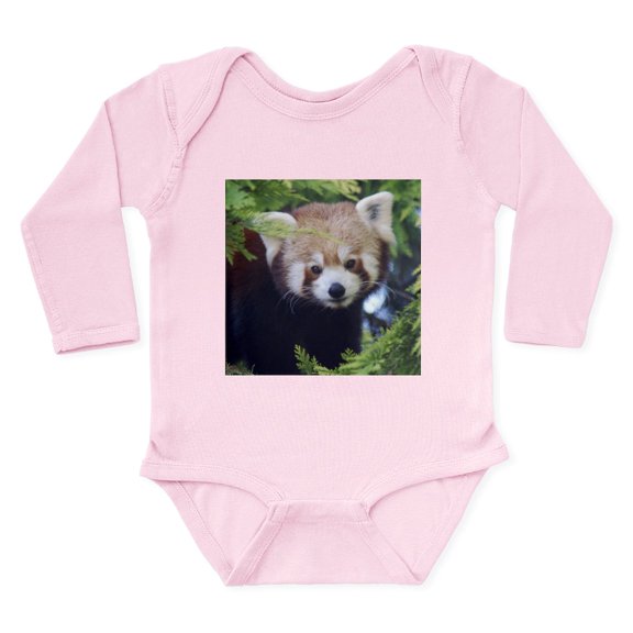 CafePress - Red Panda Long Sleeve Infant Bodysuit - Long Sleeve Cotton Baby Bodysuit