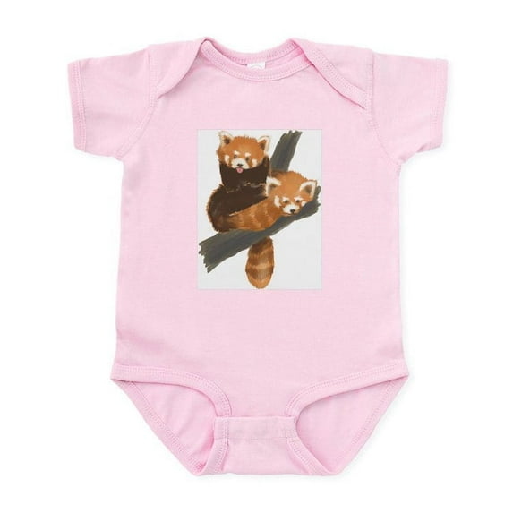 CafePress - Red Pandas Infant Bodysuit - Baby Light Bodysuit, Size Newborn - 24 Months