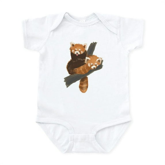 CafePress - Red Pandas Infant Bodysuit - Baby Light Bodysuit, Size Newborn - 24 Months