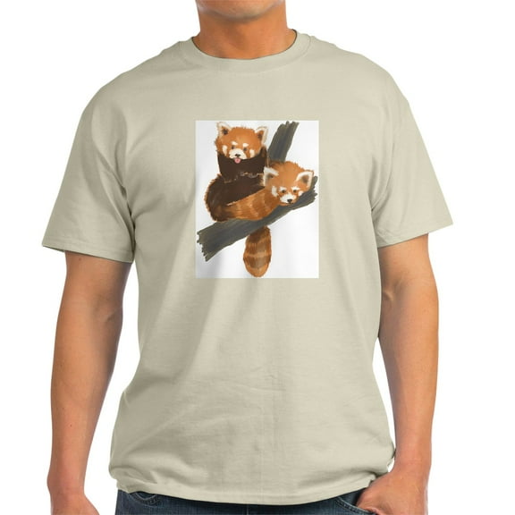 CafePress - Red Pandas Light T Shirt - Men's Classic Graphic T-Shirt