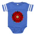 thumbnail image 1 of CafePress - Red Rose Lancaster - Cute Infant Baby Football Bodysuit, 1 of 3
