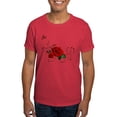 thumbnail image 1 of CafePress - Red Roses Dark T Shirt - Men's Classic Graphic Cotton T-Shirt, 1 of 4